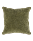 Heirloom Velvet Pillow (Moss)