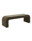 Upholstered Bench (Olive)
