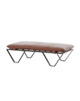 Leather Ottoman