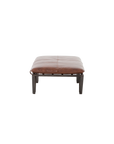 Leather Ottoman