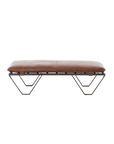Leather Ottoman
