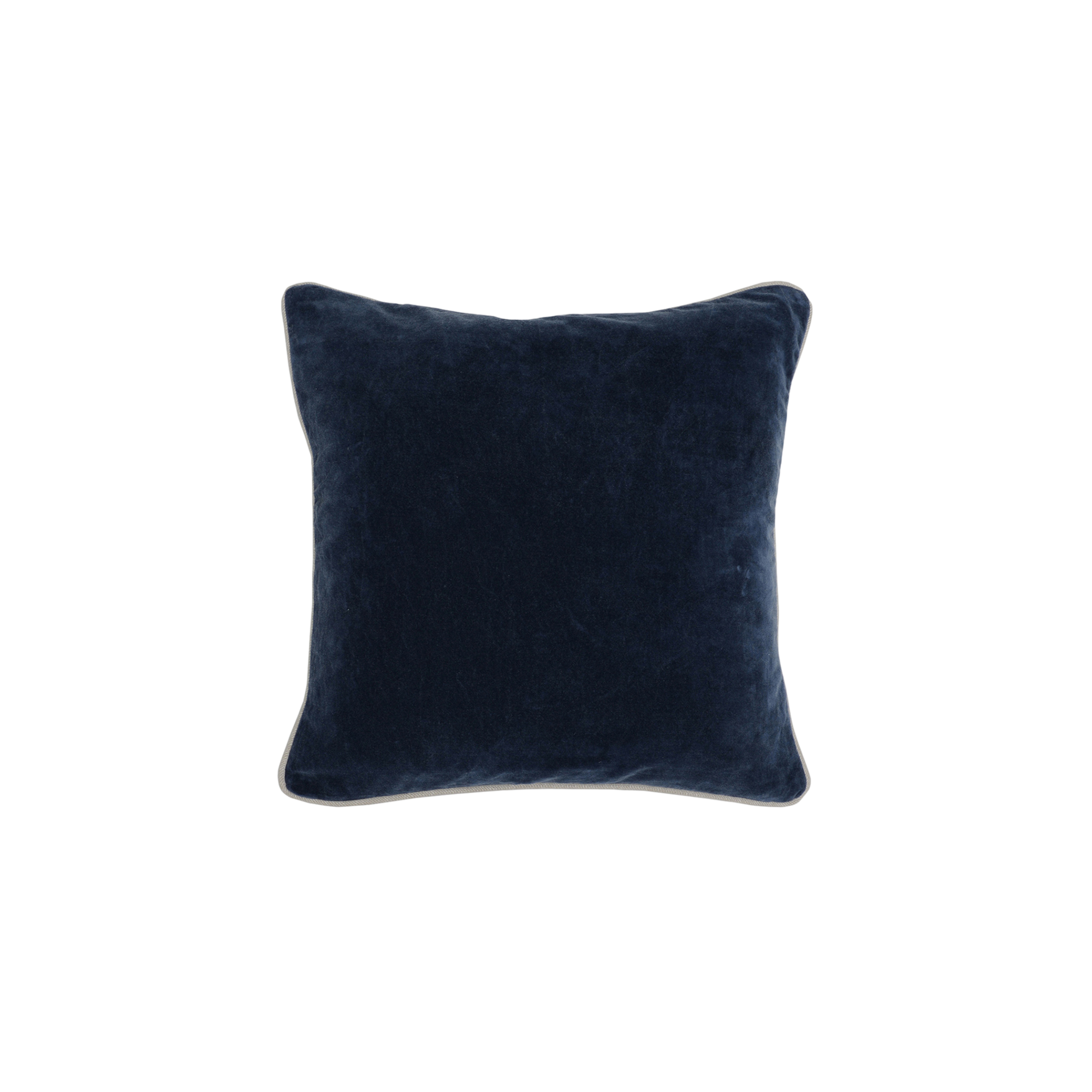 Heritage Velvet Pillow Navy