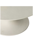Simone Round Coffee Table (White)