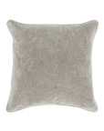 Heirloom Velvet Pillow (Silver)