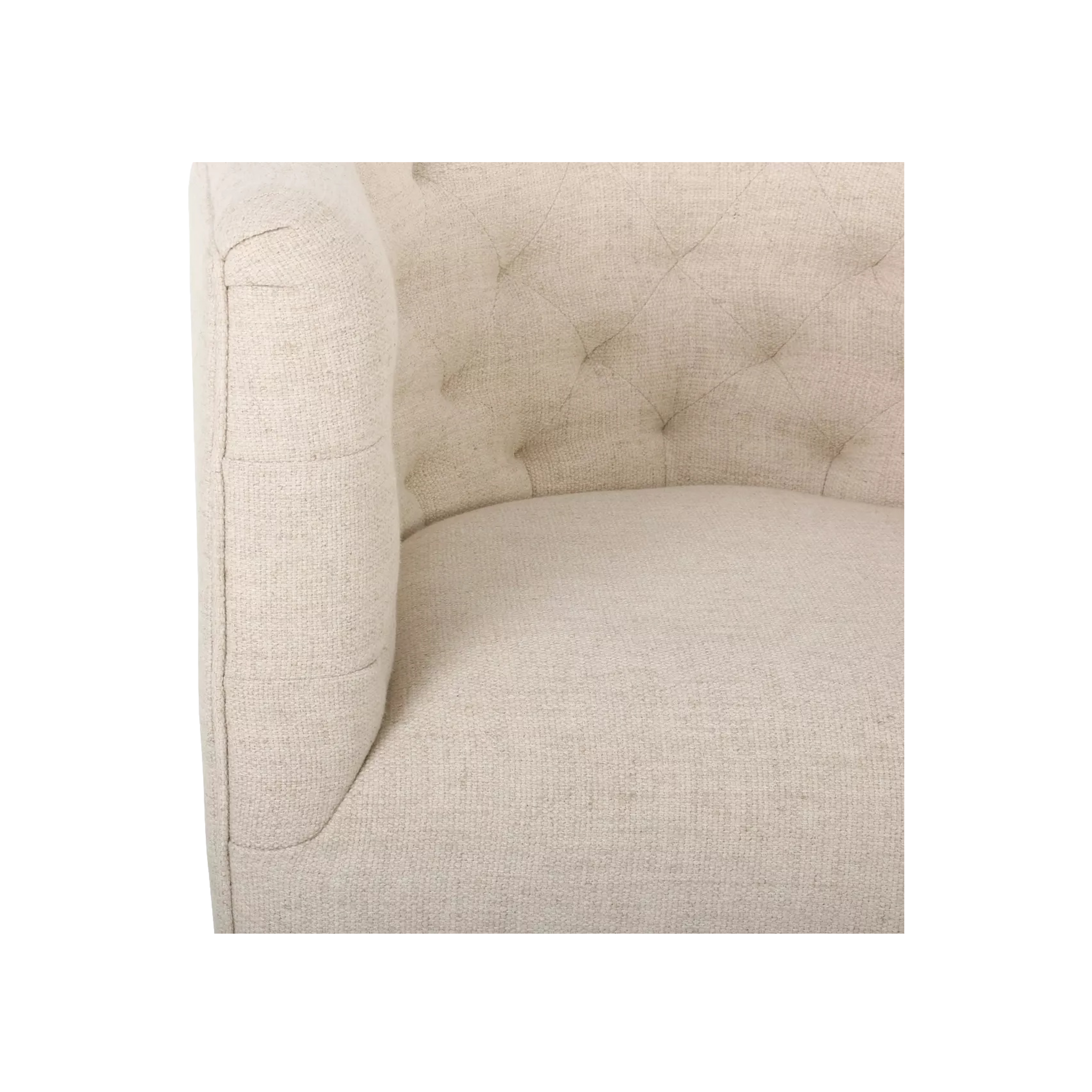 Hanover Swivel Chair (Cream)