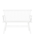 Spindle Bench (White)