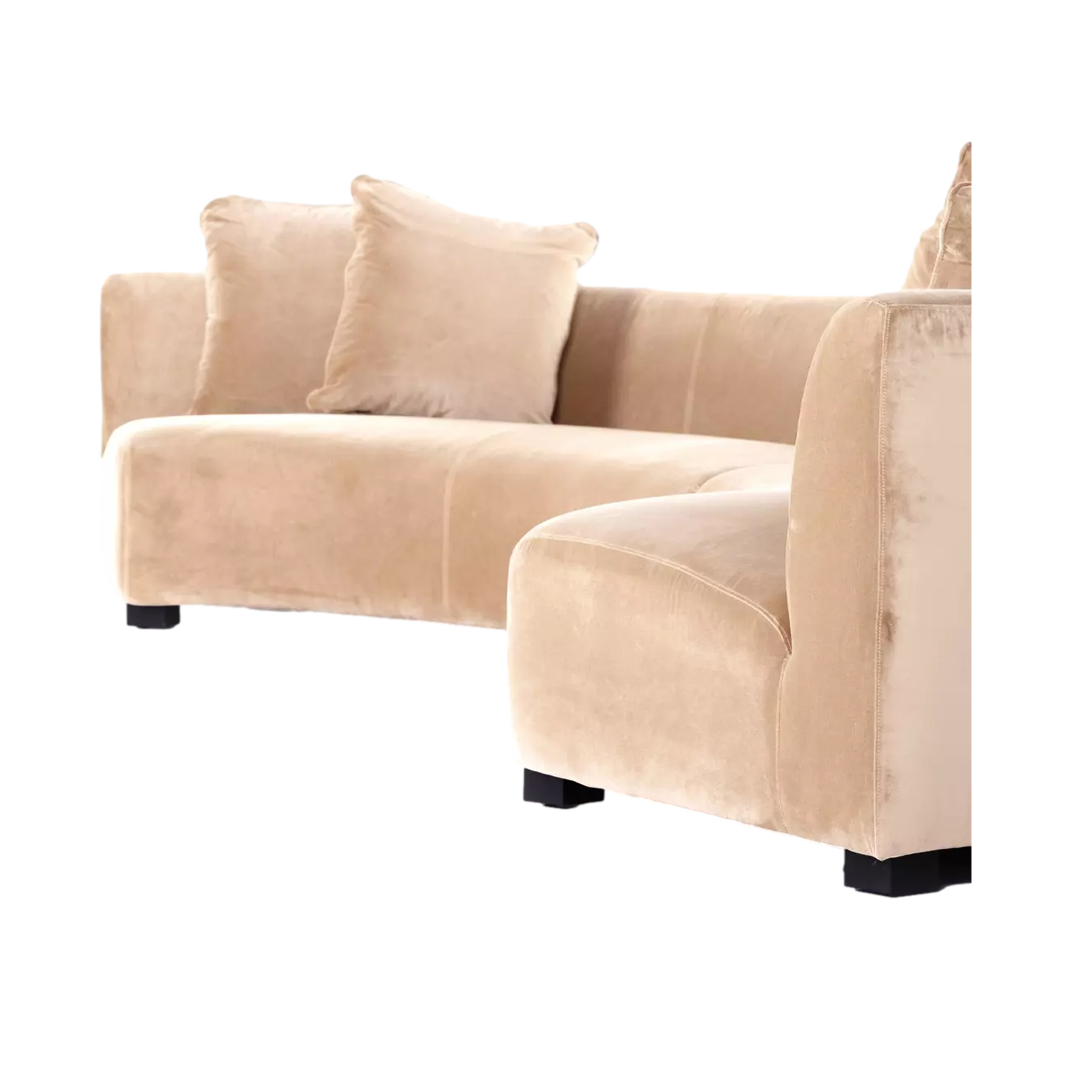 Lily Curved Sofa