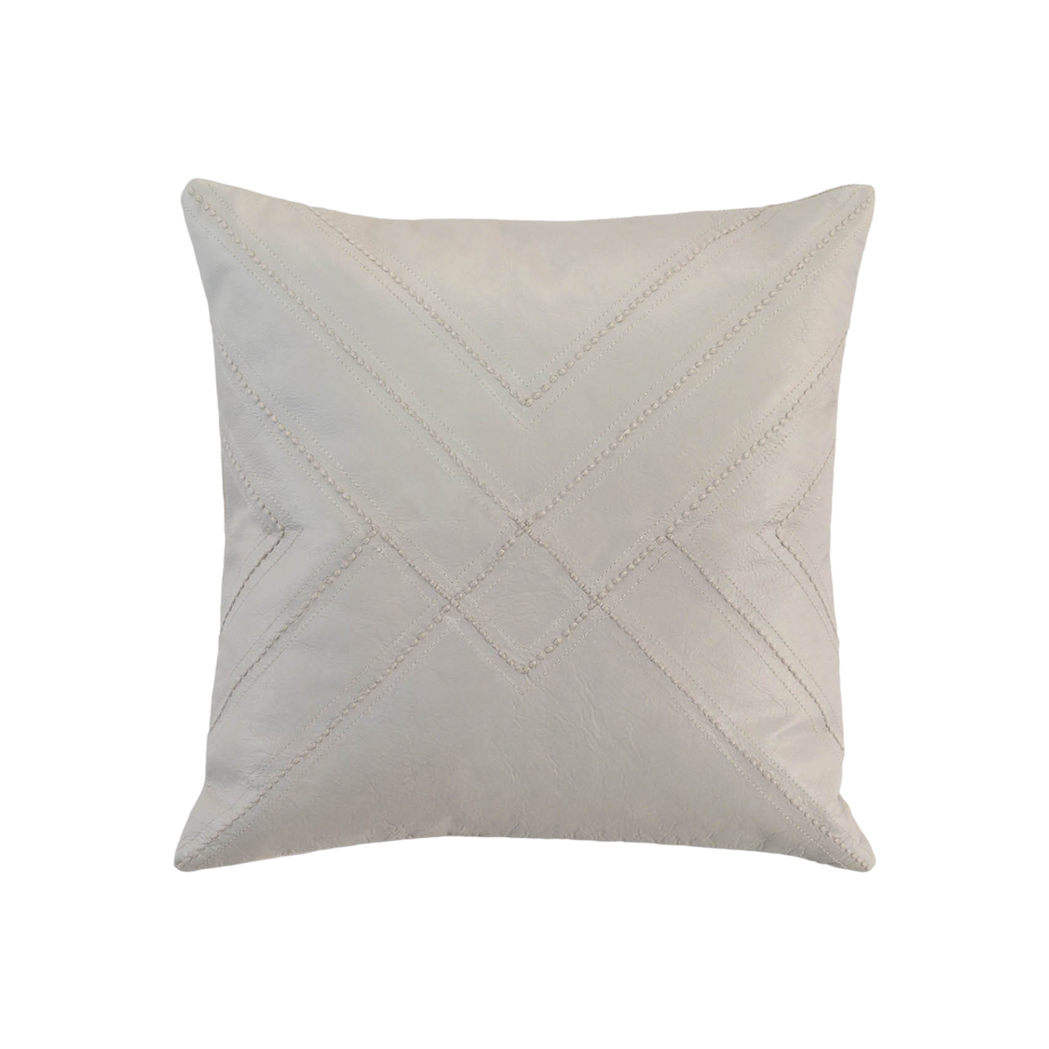 Hemstitch Pillow (Stone)