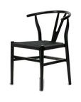 Woven Wishbone Chair (Black) 2