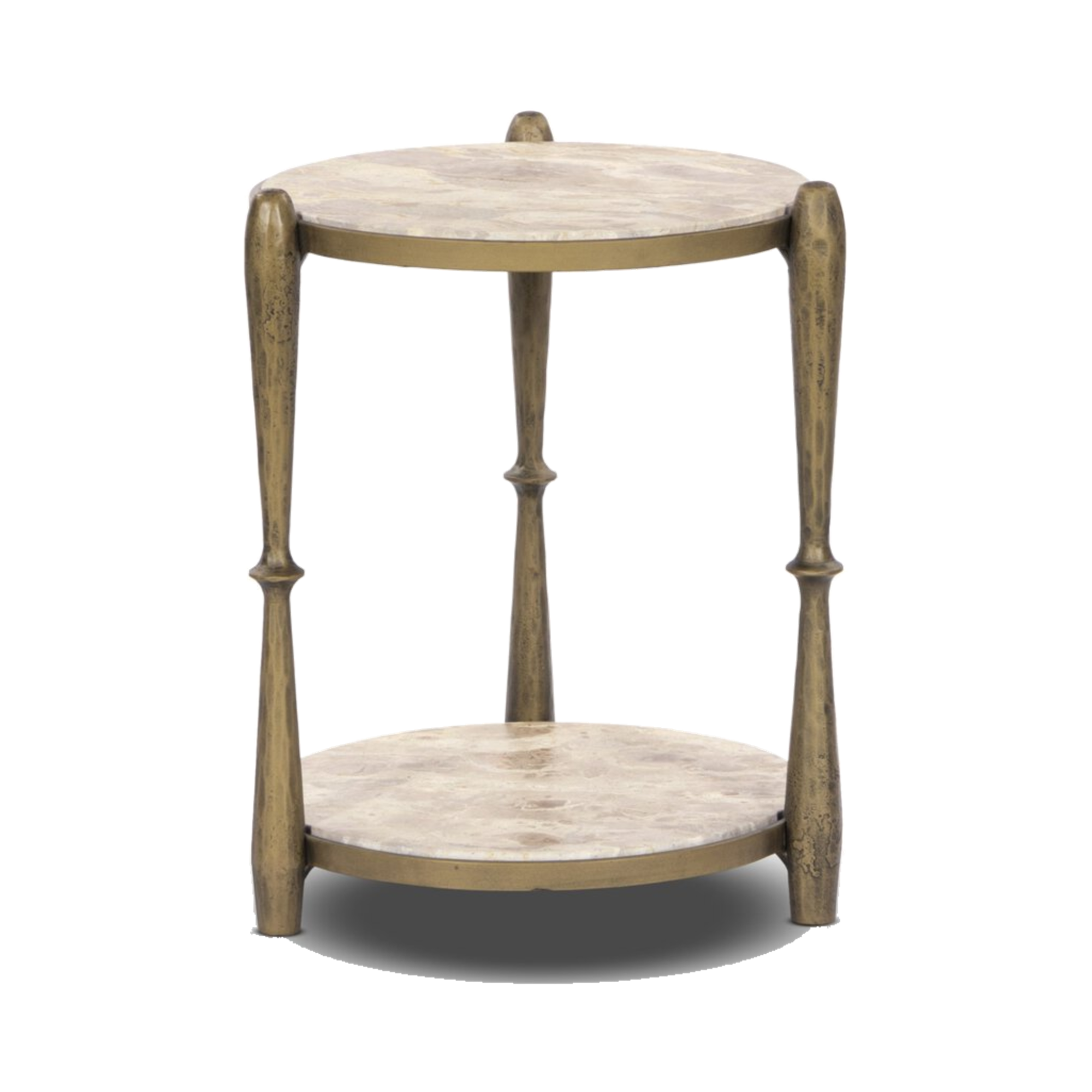 Newell Accent Table (Brass)