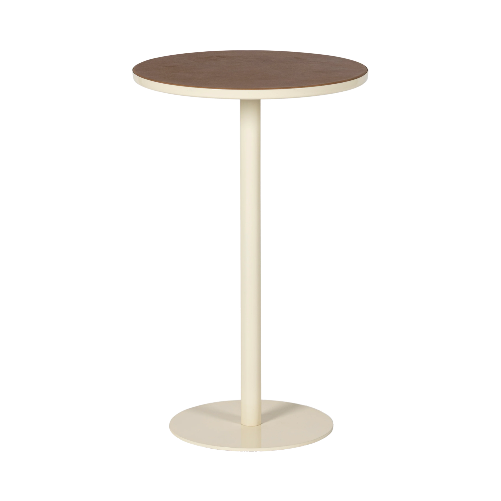 Bower Leather Accent Table