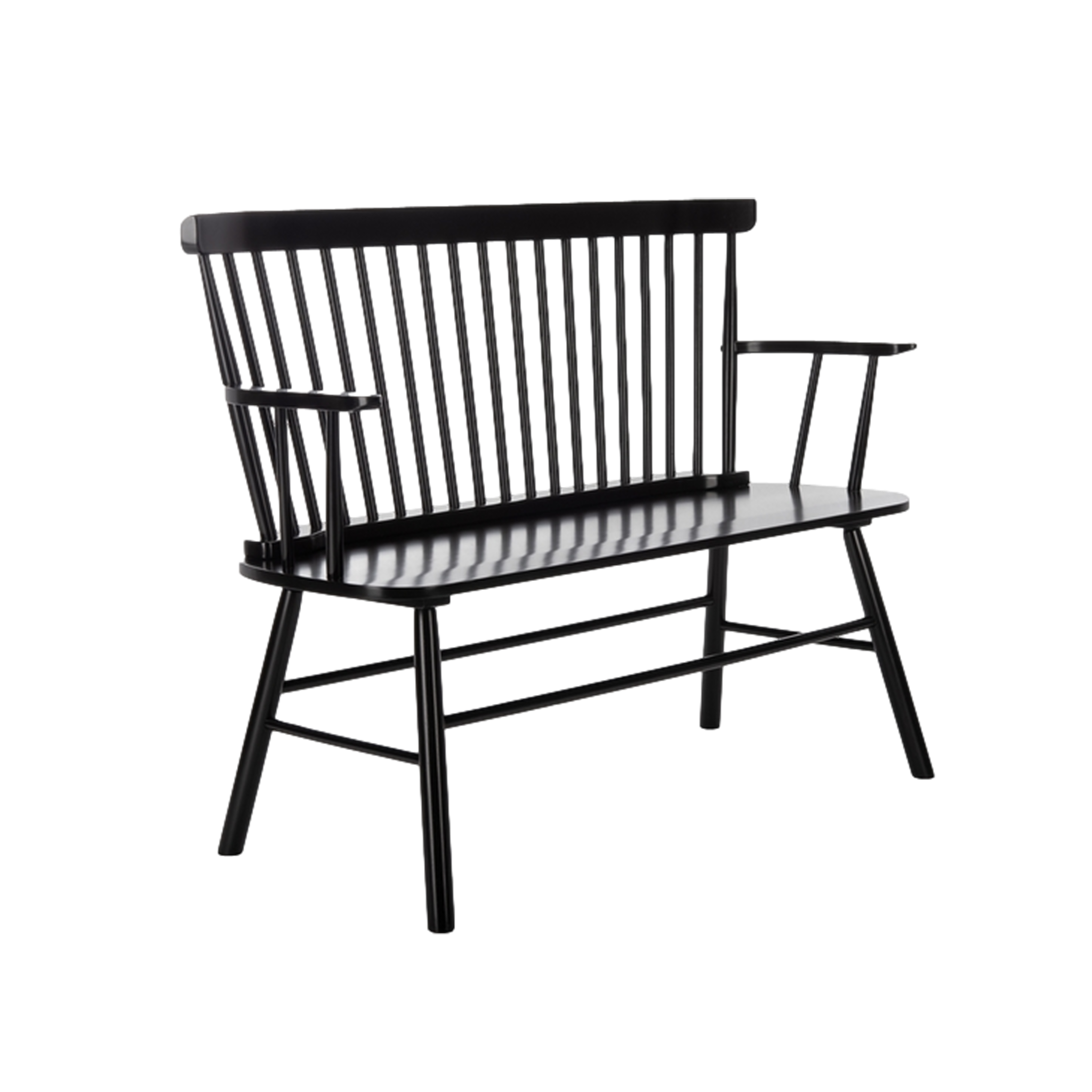 Spindle Bench (Black)