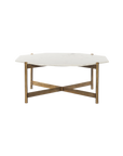 Hewitt Coffee Table | Brass