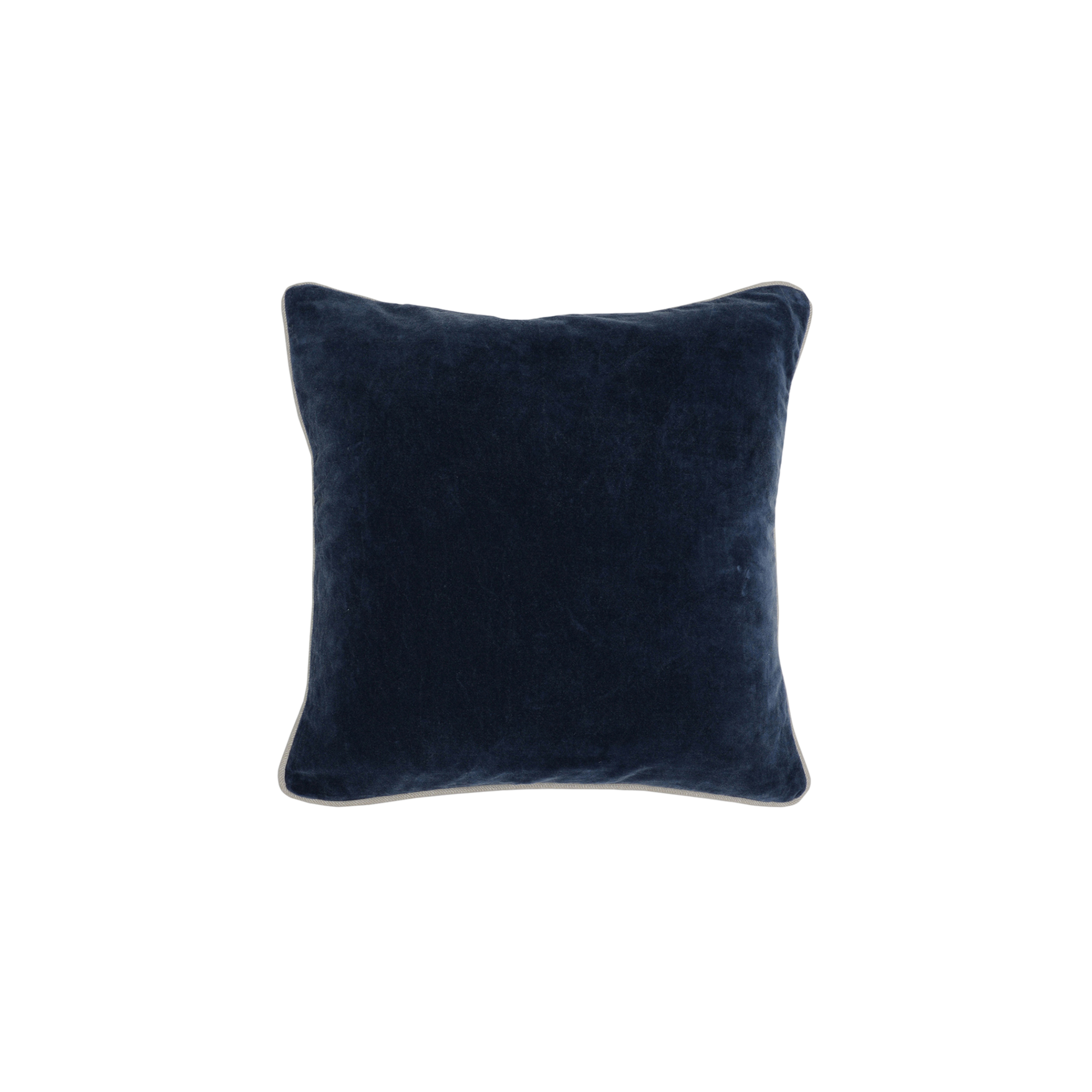 Heritage Velvet Pillow | Navy